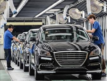 تداوم افت صادرات خودروهای کره ای