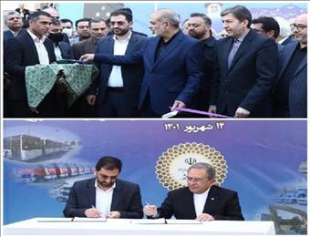 امضای خرید ۹۰۸ دستگاه اتوبوس شهری گروه بهمن با شهرداری مشهد