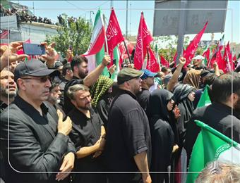 حضور مدیرعامل و مدیران ارشد گروه خودروسازی سایپا در آیین تشییع پیکر رهبر شهید/ حضور پررنگ خانواده بزرگ سایپا در مراسم بدرقه رهبر شهید انقلاب